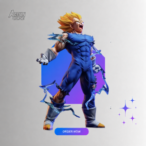 Majin Vegeta Self Explosion Figure